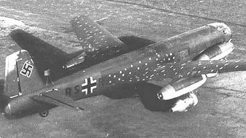 Ju-287V-1 с двигателями Юмо 004В и Вальтер 109-501