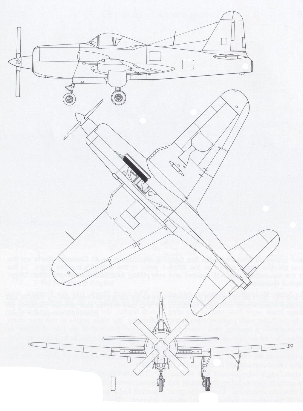 Проекции XF-2R-1