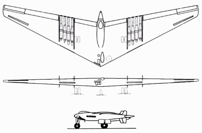 Проекции YB-49