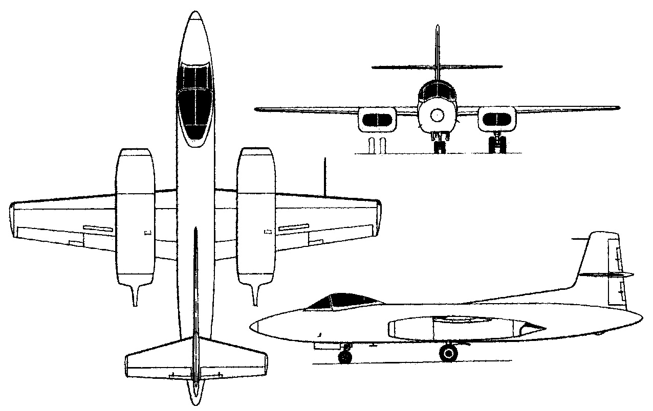 Проекции XF-87