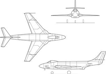 Проекции XF-88