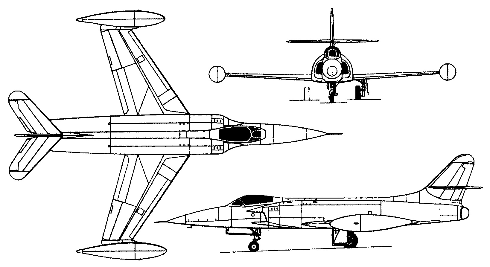 Проекции XF-90
